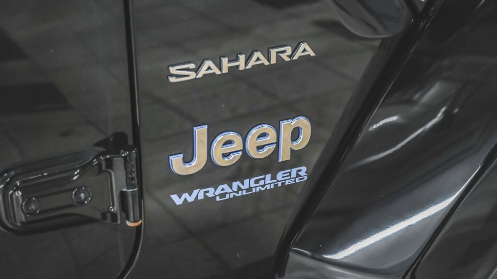 Jeep Wrangler Unlimited Sahara 2021 d&rsquo;occasion à vendre - 11