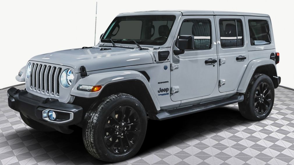 Jeep Wrangler Unlimited Sahara 2021 d&rsquo;occasion à vendre - 3