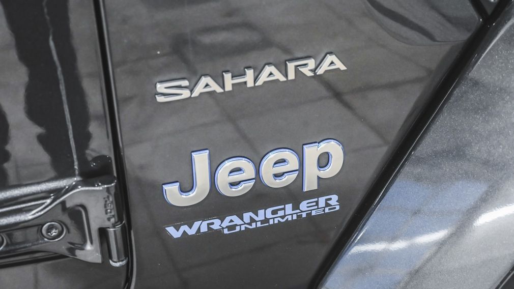 Jeep Wrangler Unlimited Sahara 2021 d&rsquo;occasion à vendre - 10