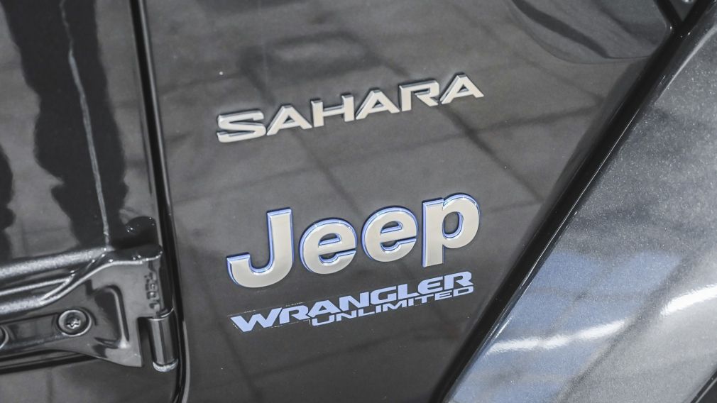 Jeep Wrangler Unlimited Sahara 2021 d&rsquo;occasion à vendre - 10