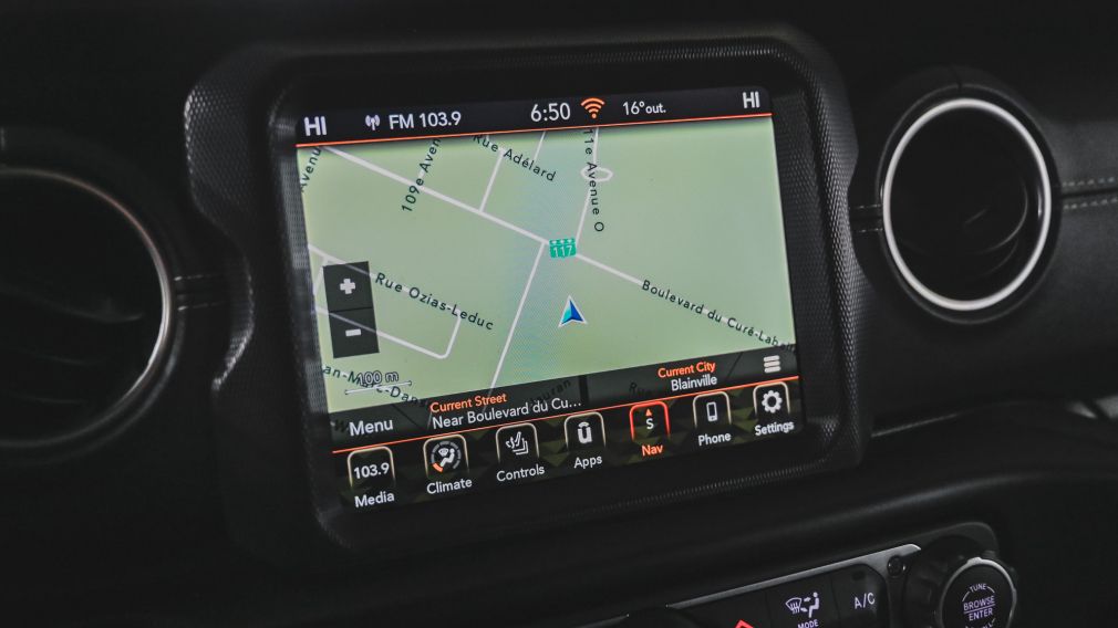 Jeep Wrangler Unlimited Sahara 2021 d&rsquo;occasion à vendre - 25