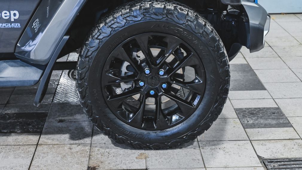 Jeep Wrangler Unlimited Sahara 2021 d&rsquo;occasion à vendre - 9