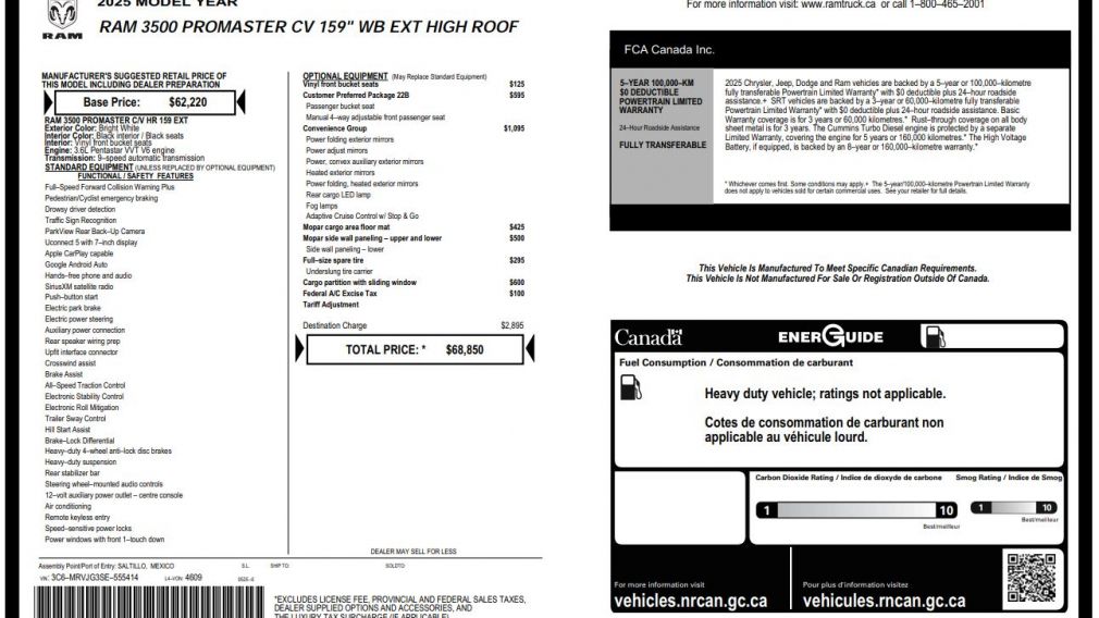 Dodge Ram Tradesman 2025 d&rsquo;occasion à vendre - 25