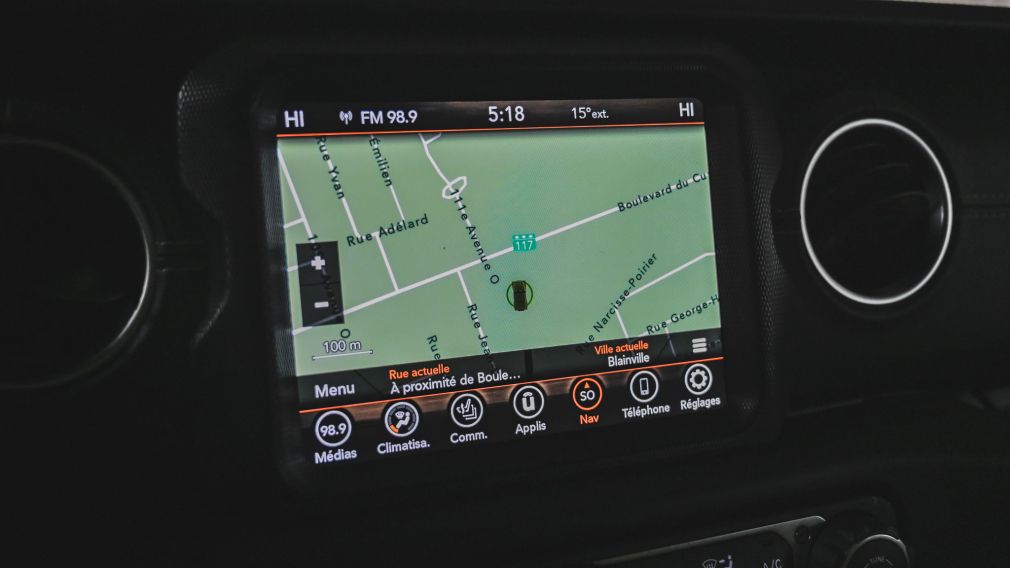 Jeep Wrangler Unlimited Sahara 2021 d&rsquo;occasion à vendre - 24