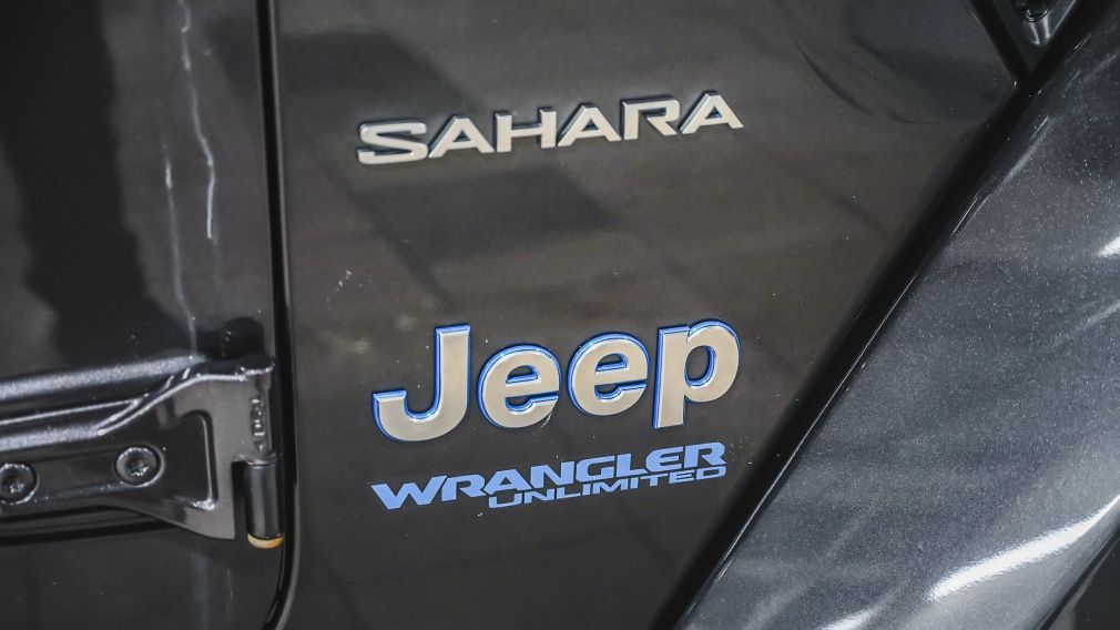 Jeep Wrangler Unlimited Sahara 2021 d&rsquo;occasion à vendre - 10