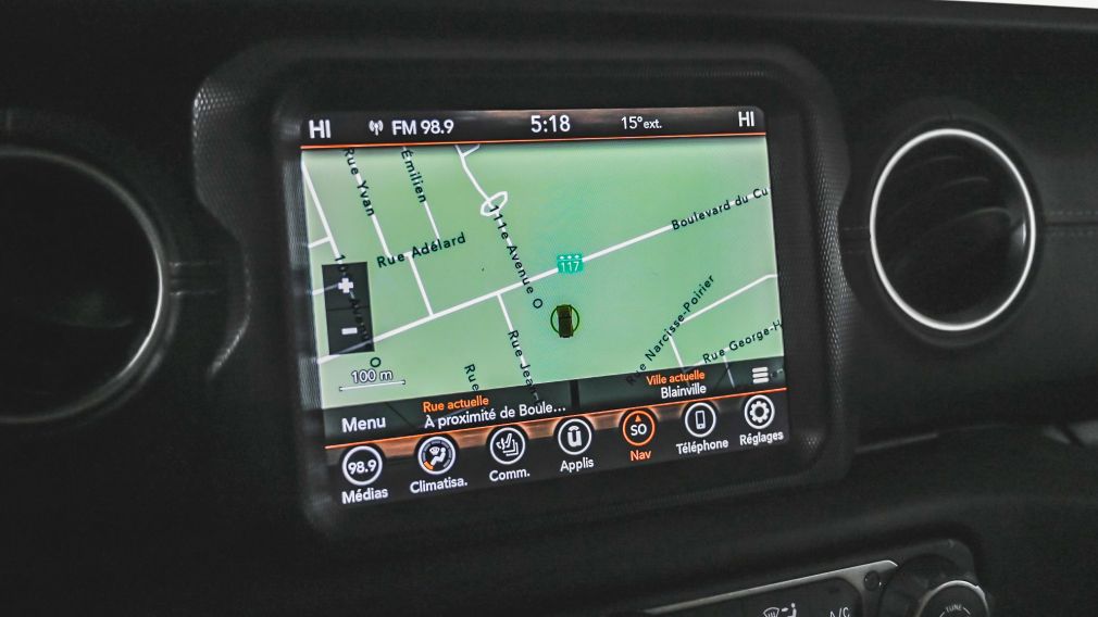 Jeep Wrangler Unlimited Sahara 2021 d&rsquo;occasion à vendre - 24