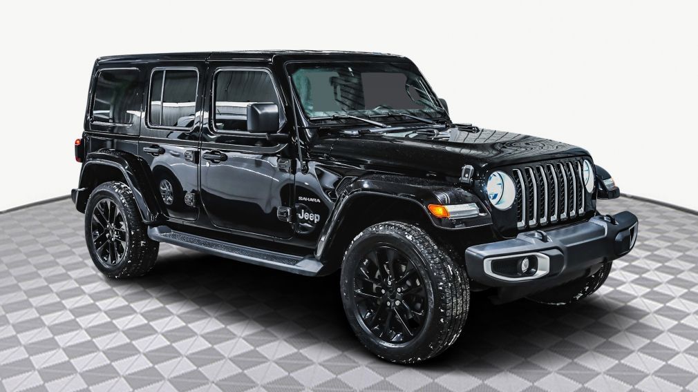 Jeep Wrangler Unlimited Sahara 2021 d&rsquo;occasion à vendre - 1