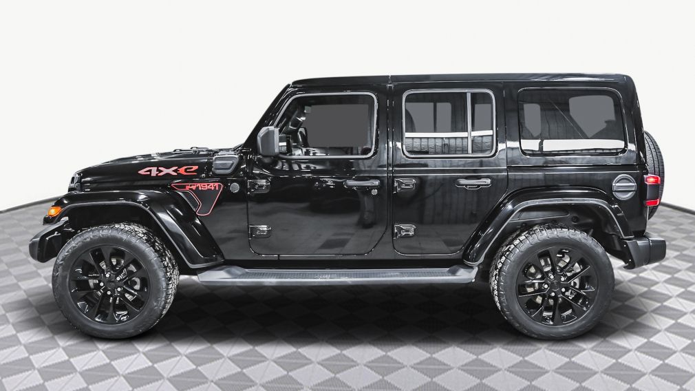 Jeep Wrangler Unlimited Sahara 2021 d&rsquo;occasion à vendre - 4