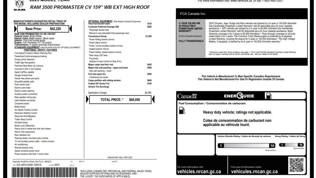 Dodge Ram Tradesman 2025 d&rsquo;occasion à vendre - 25