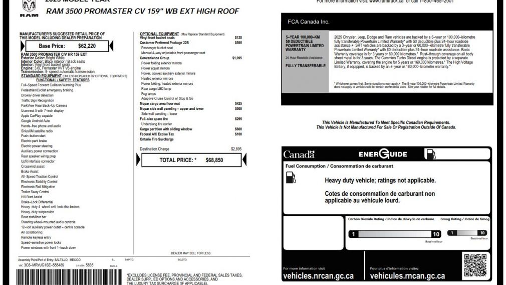 Dodge Ram Tradesman 2025 d&rsquo;occasion à vendre - 25