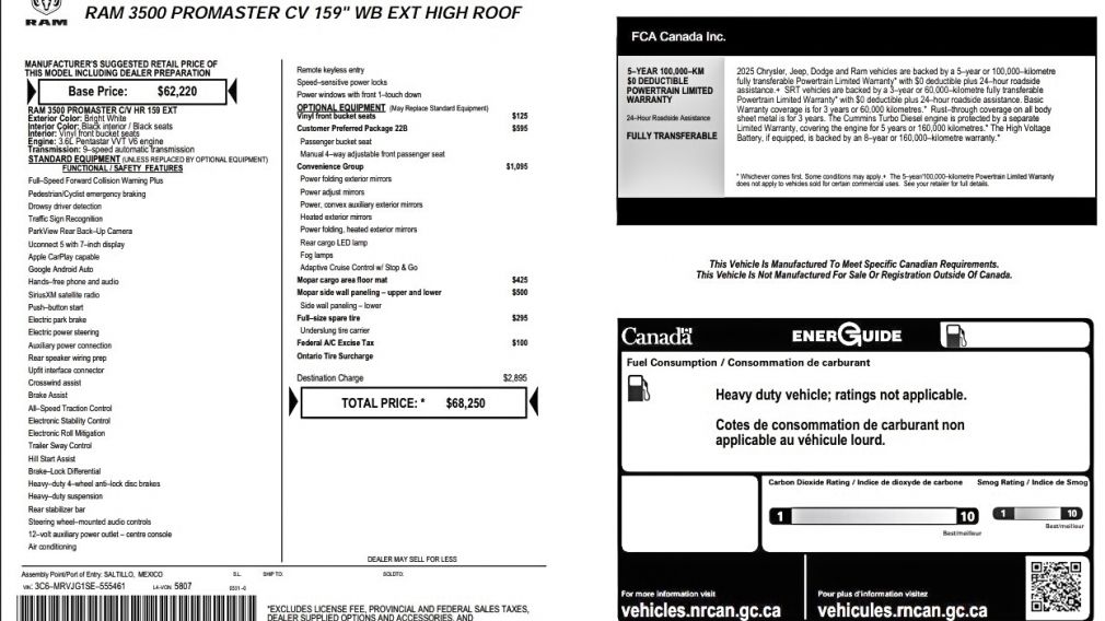 Dodge Ram Tradesman 2025 d&rsquo;occasion à vendre - 24