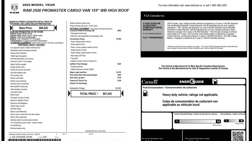 Dodge Ram Tradesman 2025 d&rsquo;occasion à vendre - 26