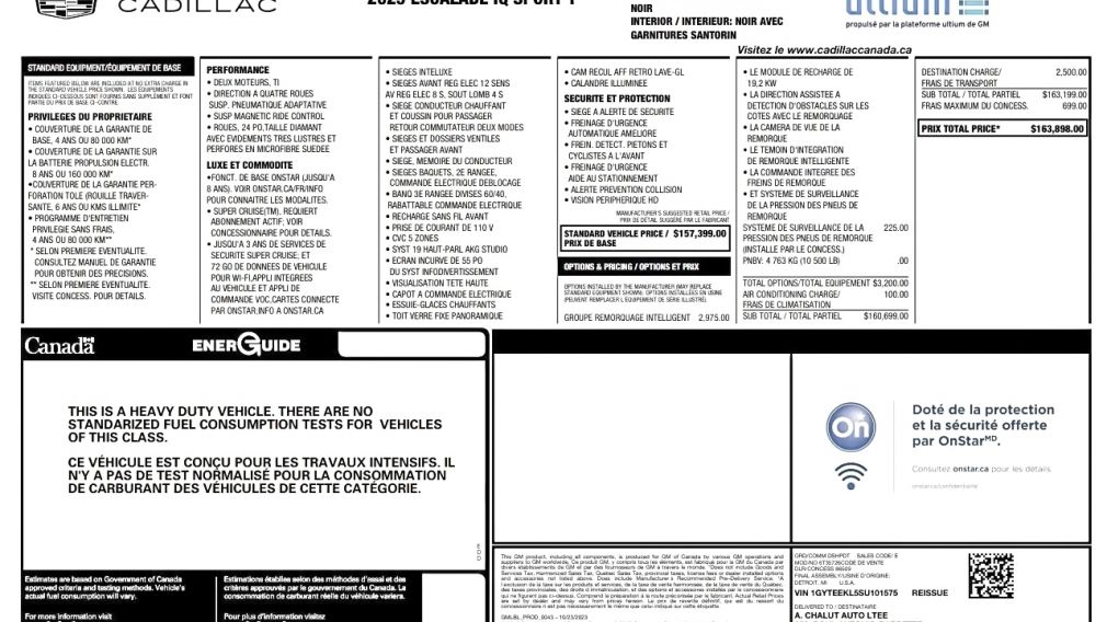 Cadillac Escalade Sport 1 2025 d&rsquo;occasion à vendre - 32