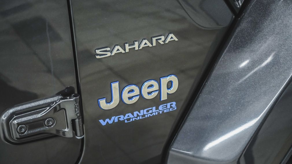 Jeep Wrangler Unlimited Sahara 2021 d&rsquo;occasion à vendre - 10