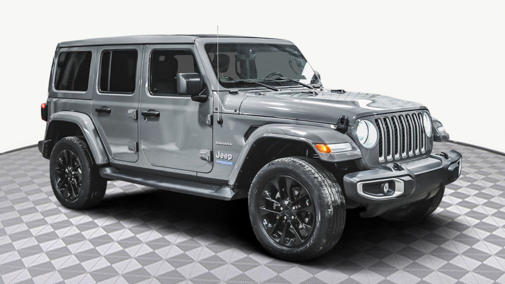 Jeep Wrangler Unlimited Sahara 2021 d&rsquo;occasion à vendre - 1