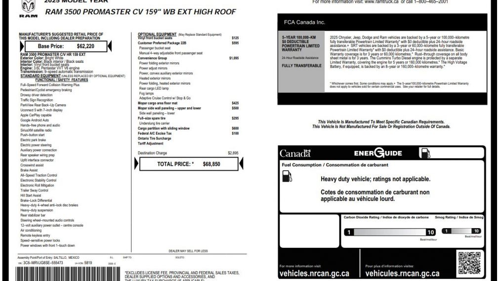 Dodge Ram Tradesman 2025 d&rsquo;occasion à vendre - 30