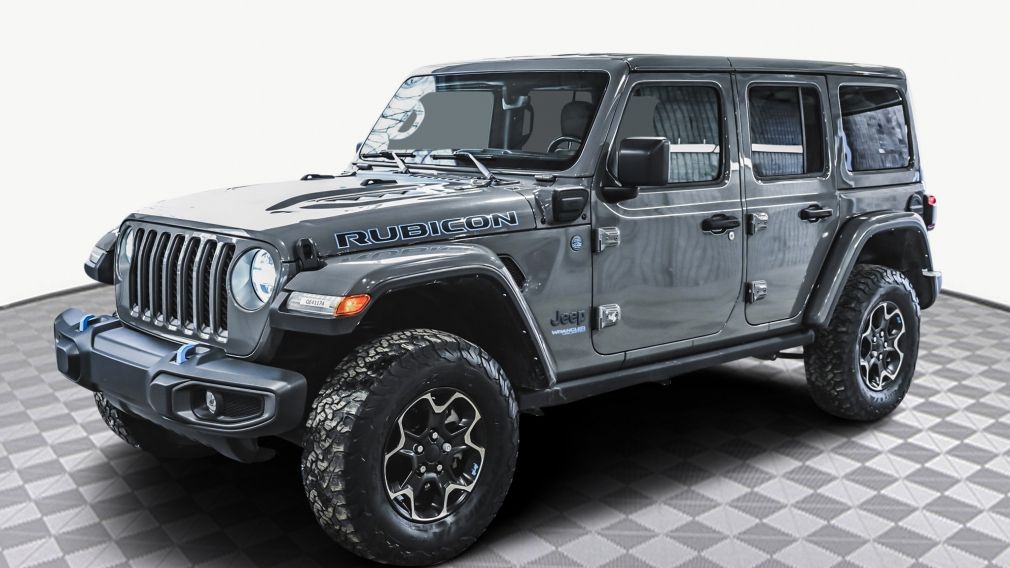 Jeep Wrangler Unlimited Rubicon 2021 d&rsquo;occasion à vendre - 3