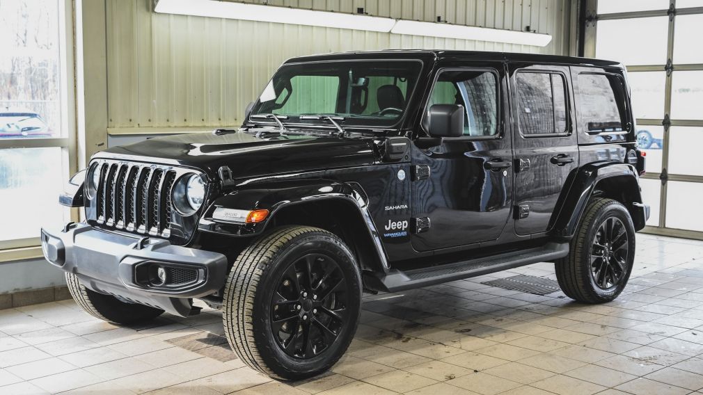 Jeep Wrangler Unlimited Sahara 2021 d&rsquo;occasion à vendre - 4