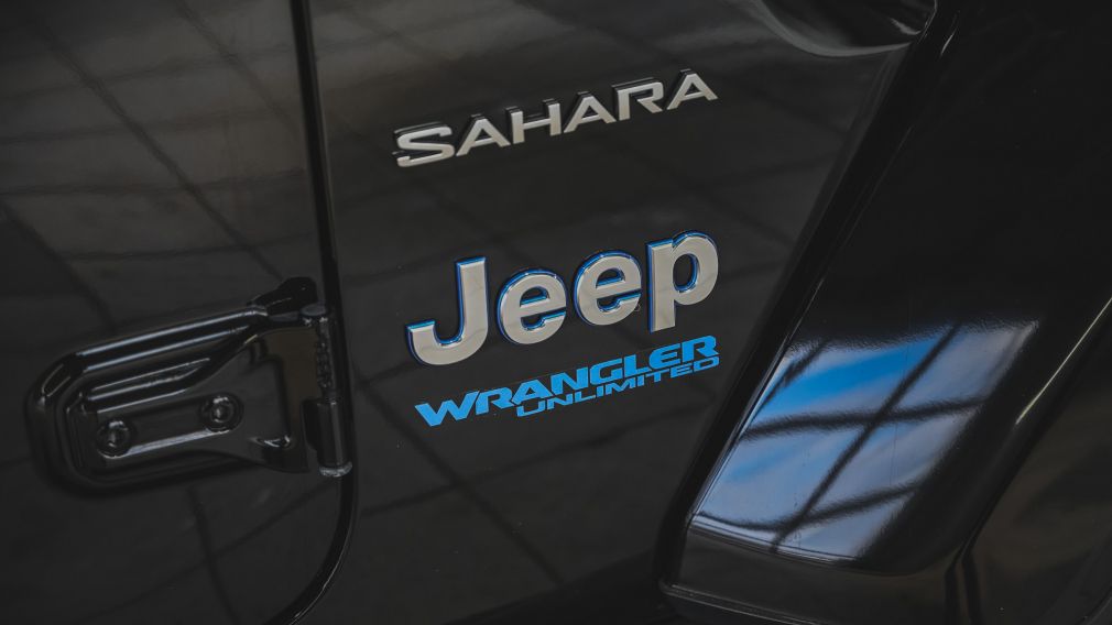 Jeep Wrangler Unlimited Sahara 2021 d&rsquo;occasion à vendre - 9