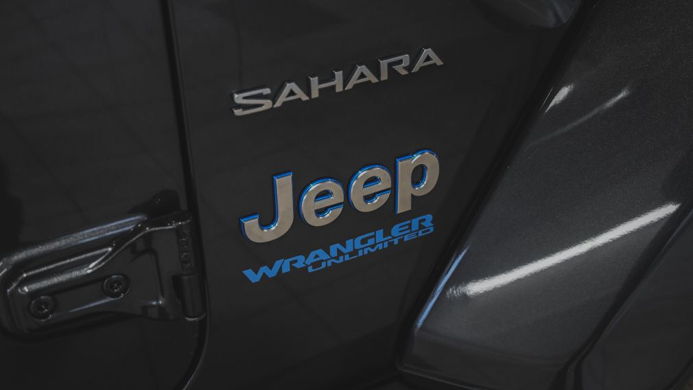 Jeep Wrangler Unlimited Sahara 2022 d&rsquo;occasion à vendre - 10