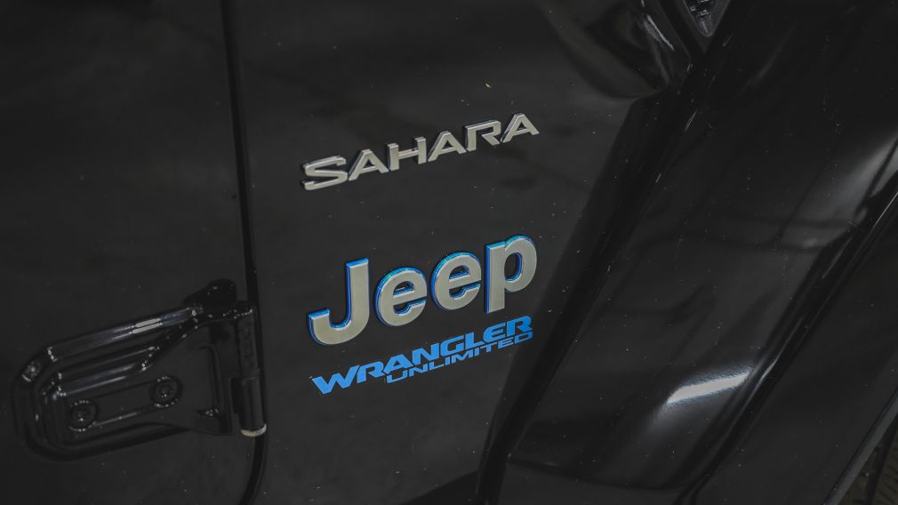 Jeep Wrangler Unlimited Sahara 2022 d&rsquo;occasion à vendre - 11