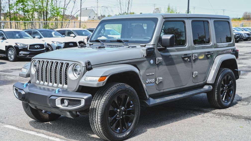 Jeep Wrangler Unlimited Sahara 2022 d&rsquo;occasion à vendre - 3
