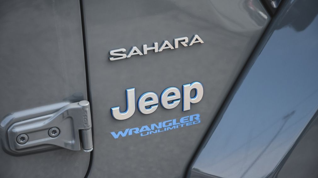 Jeep Wrangler Unlimited Sahara 2022 d&rsquo;occasion à vendre - 10