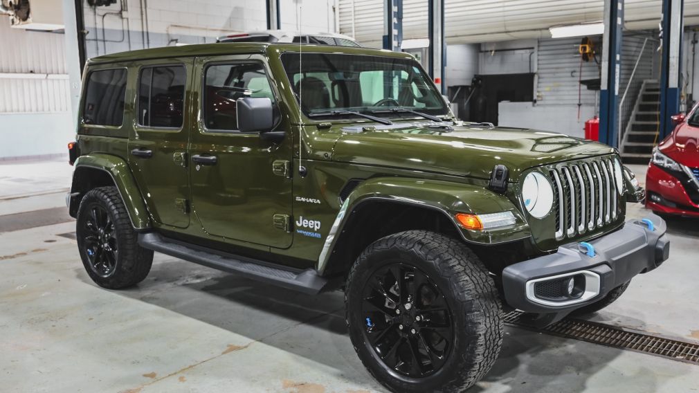 Jeep Wrangler Unlimited Sahara 2022 d&rsquo;occasion à vendre - 2