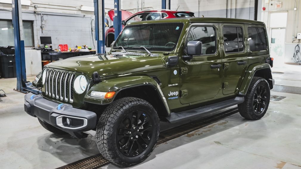 Jeep Wrangler Unlimited Sahara 2022 d&rsquo;occasion à vendre - 4