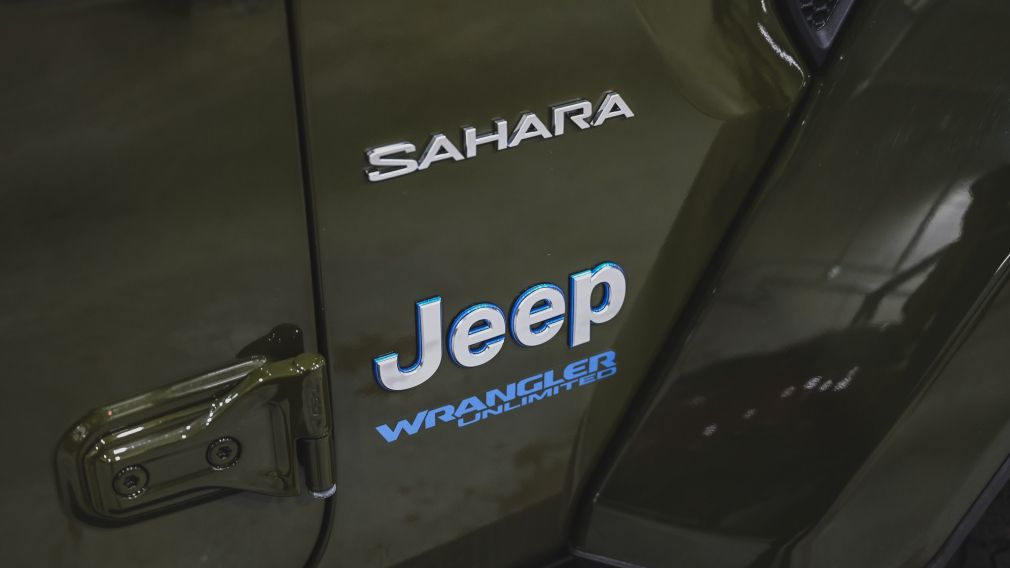 Jeep Wrangler Unlimited Sahara 2022 d&rsquo;occasion à vendre - 11
