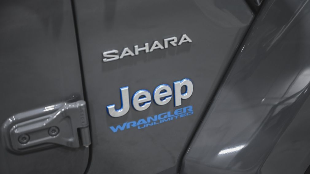 Jeep Wrangler Unlimited Sahara 2022 d&rsquo;occasion à vendre - 10