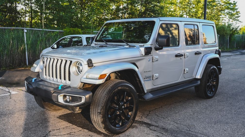 Jeep Wrangler Unlimited Sahara 2022 d&rsquo;occasion à vendre - 4
