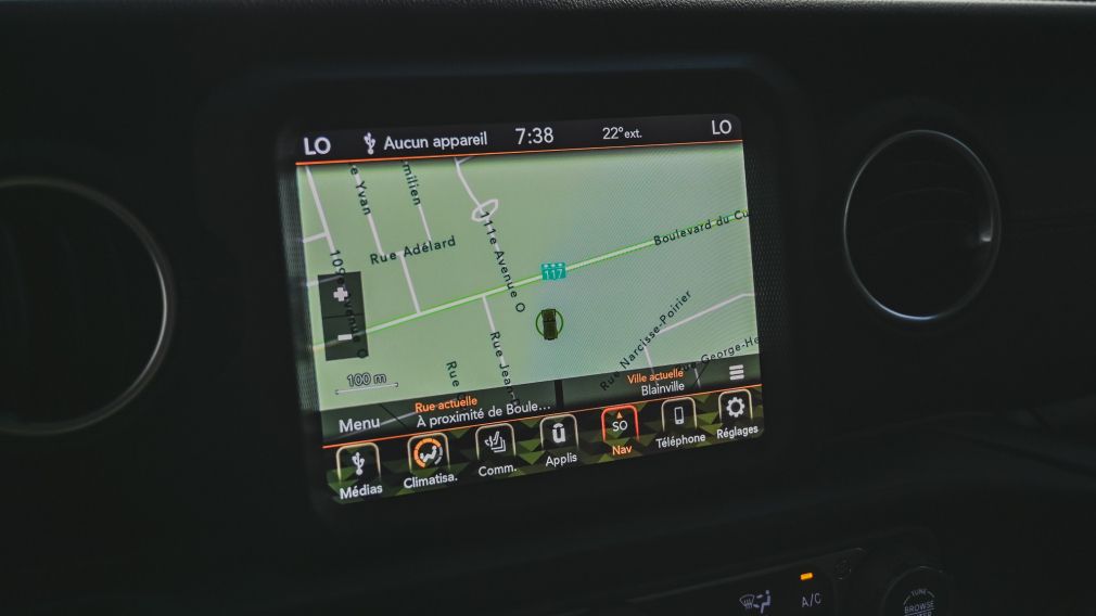 Jeep Wrangler Unlimited Rubicon 2022 d&rsquo;occasion à vendre - 24