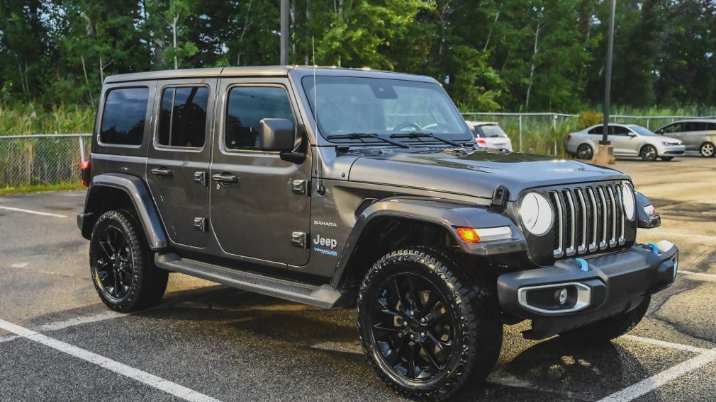 Jeep Wrangler Unlimited Sahara 2022 d&rsquo;occasion à vendre - 2