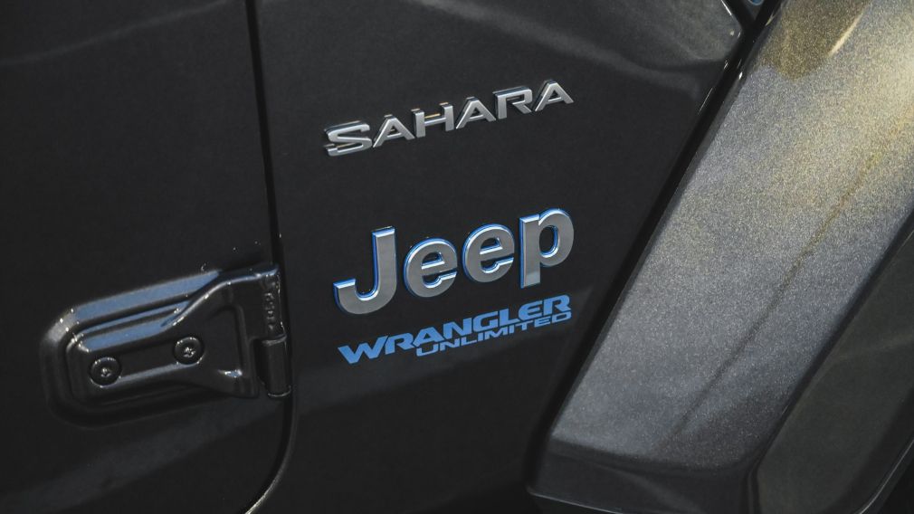 Jeep Wrangler Unlimited Sahara 2022 d&rsquo;occasion à vendre - 11