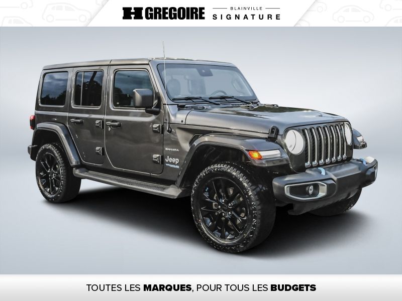 Black (Charcoal) 2022 Jeep Wrangler 4xe SUV / Crossover Four-Wheel Drive Automatic