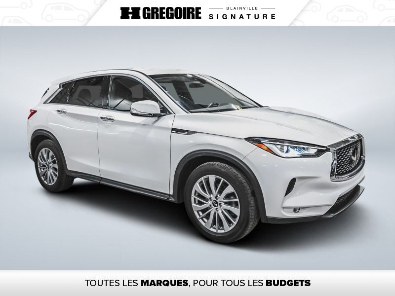 White 2024 INFINITI QX50 SUV / Crossover All-Wheel Drive Automatic