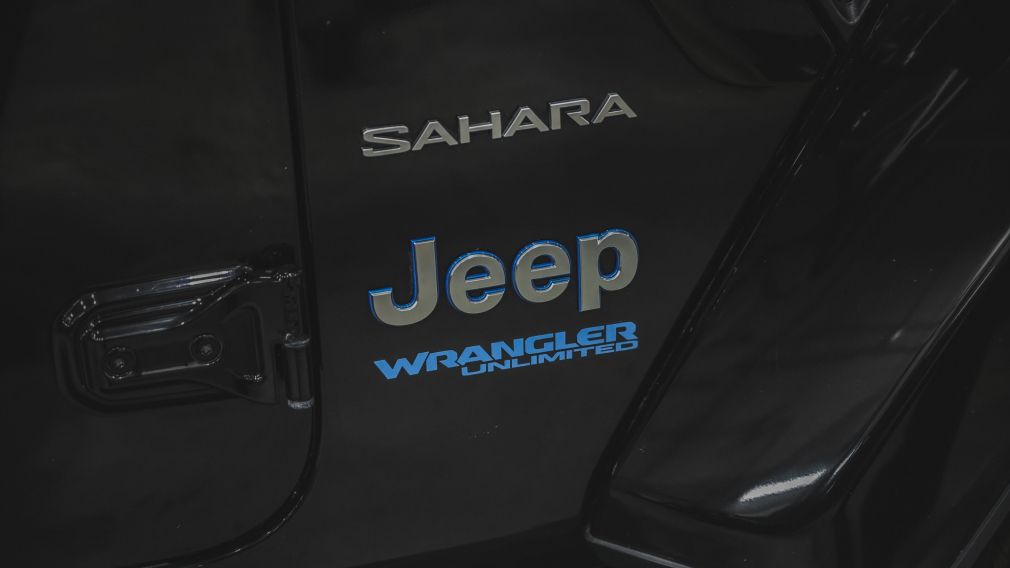 Jeep Wrangler Unlimited Sahara 2022 d&rsquo;occasion à vendre - 11