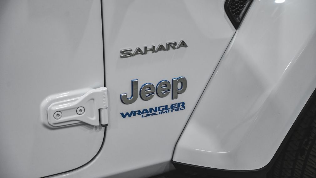 Jeep Wrangler Unlimited Sahara 2022 d&rsquo;occasion à vendre - 10