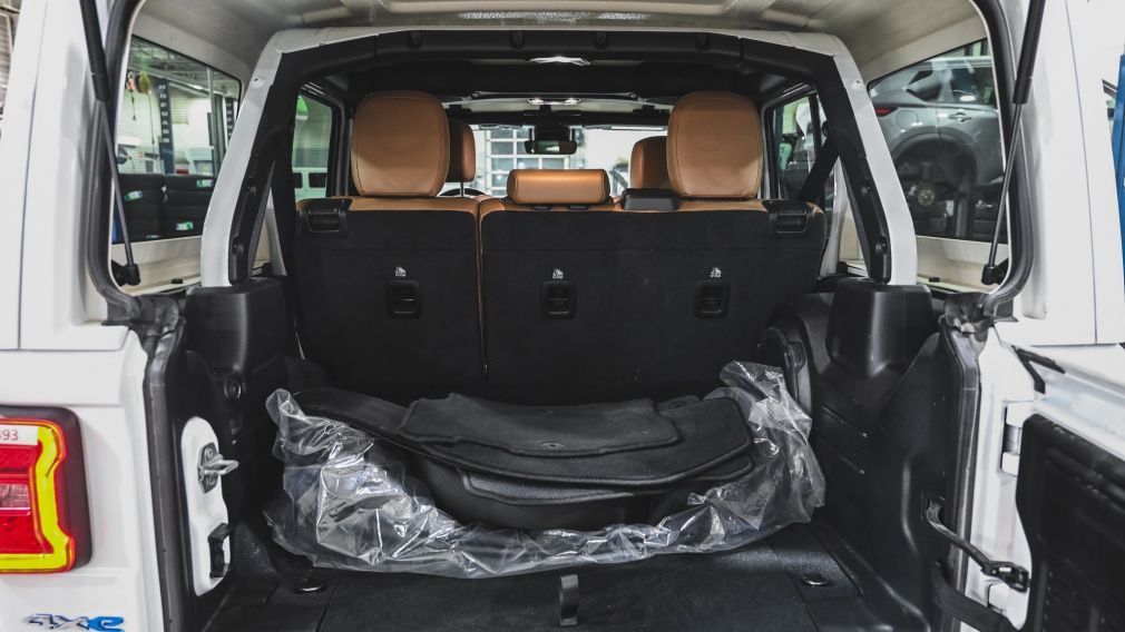 Jeep Wrangler Unlimited Sahara 2022 d&rsquo;occasion à vendre - 14