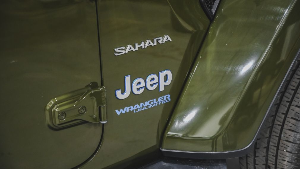 Jeep Wrangler Unlimited Sahara 2022 d&rsquo;occasion à vendre - 10