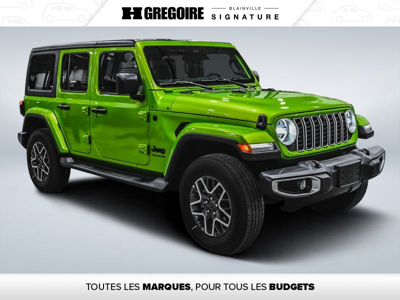 Green 2026 Jeep Wrangler SUV / Crossover Four-Wheel Drive Automatic