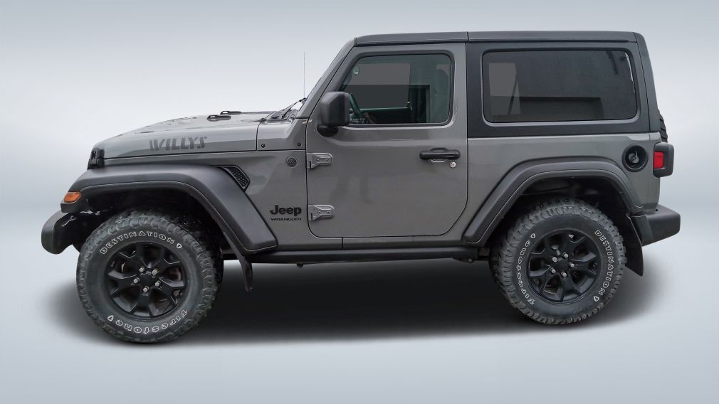 Jeep Wrangler Willys 2023 d&rsquo;occasion à vendre - 4