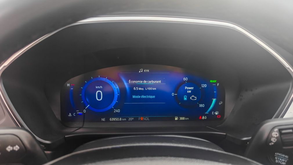 Ford Escape Titanium Hybrid 2022 d&rsquo;occasion à vendre - 12