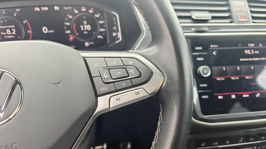 Volkswagen Tiguan Comfortline R-Line Black Edition 2023 d&rsquo;occasion à vendre - 10