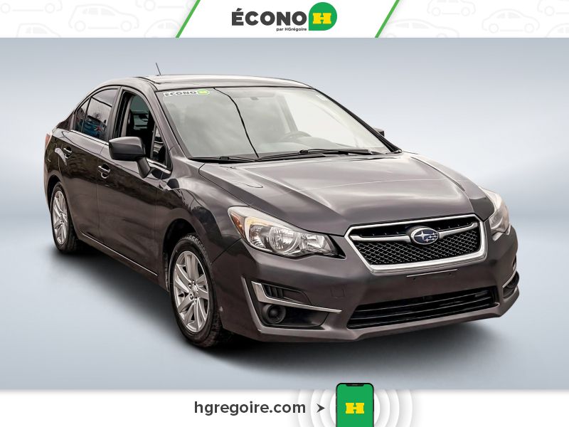 2016 Subaru Impreza 2.0i Touring Sedan AWD   