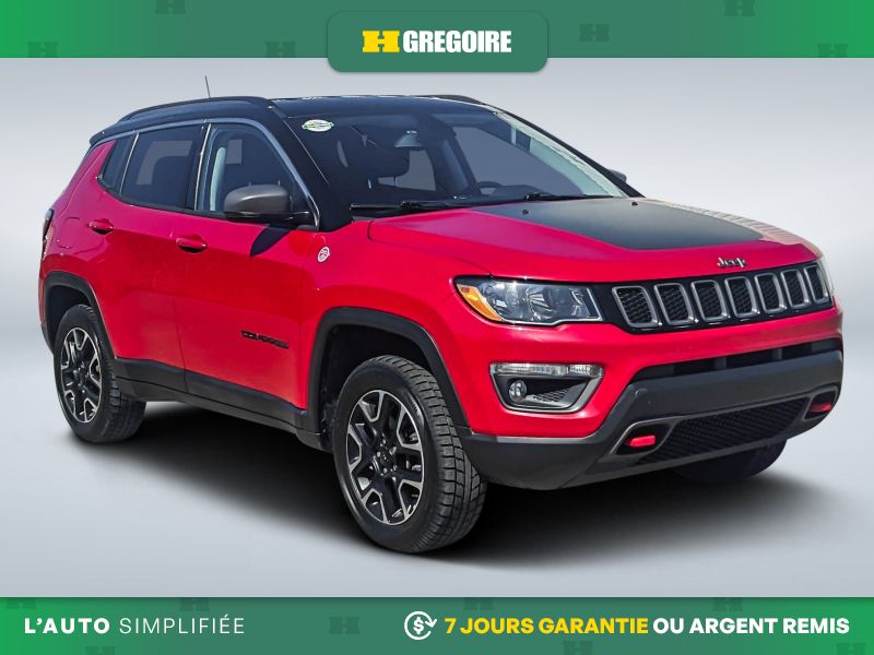Red 2021 Jeep Compass SUV / Crossover Four-Wheel Drive Automatic