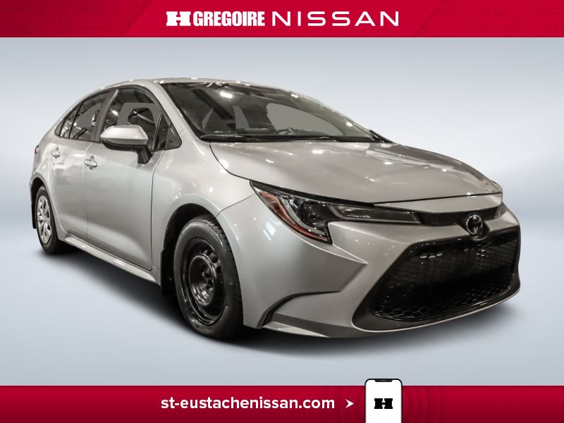 Silver 2021 Toyota Corolla Sedan Front-Wheel Drive Automatic