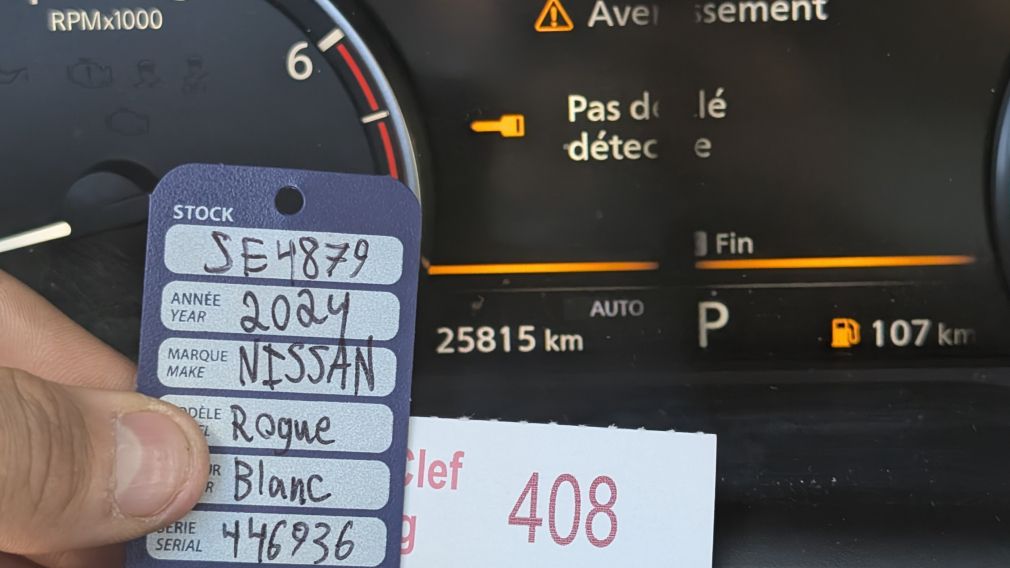 Nissan Rogue S 2024 d&rsquo;occasion à vendre - 11