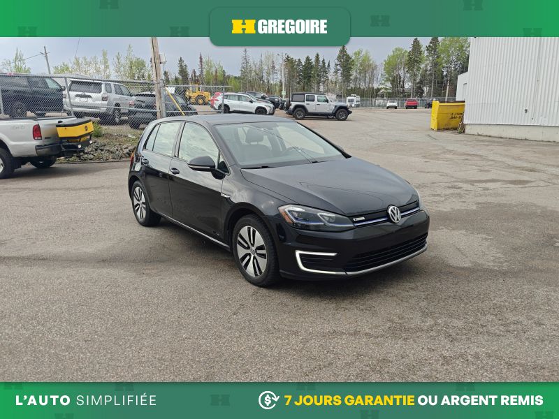 2020 Volkswagen e-Golf Comfortline FWD